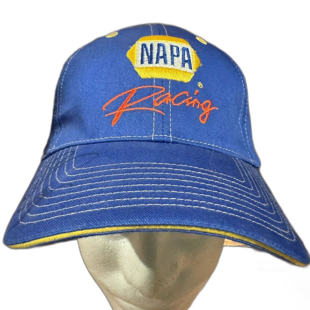 Ron Capps Signed Hat Autographed NAPA Racing DSR NHRA Blue Strapback Cap